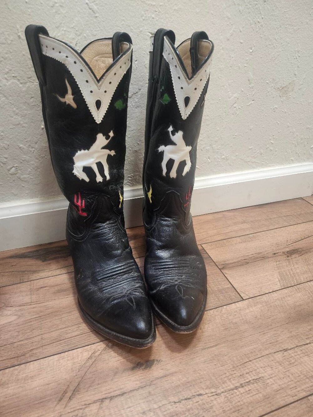 Vintage Larry Mahan boots
